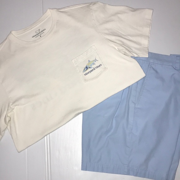 Vineyard Vines men’s one pocket T-Shirt Size small Printed Short sleeve - Picture 3 of 9